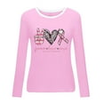 thumbnail image 3 of Breast Cancer Sweatshirt for Women Ribbon Gesture Print Awareness Pullover Long Sleeve Loose Fit Casual T Shirt (XX-Large, Pink), 3 of 3