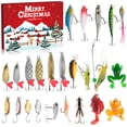 thumbnail image 1 of Calendario de Adviento Fishing 2024 con juego de señuelos de pesca VIB, 1 of 7