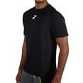 thumbnail image 2 of RunFlyte Men's HyperVent PRM Crew T-Shirt Black f1206-kkg, 2 of 3