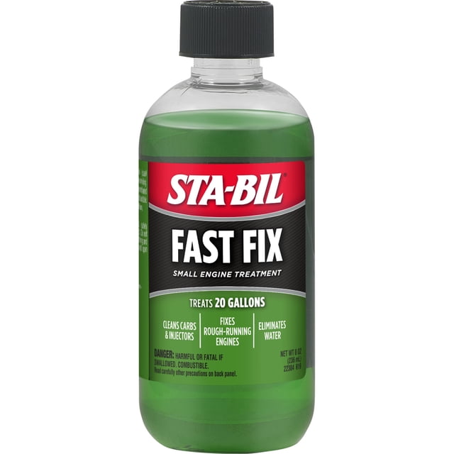 Aditivo para combustible STA-BIL Fast Fix para tratamiento de motores pequeños, 236 ml
