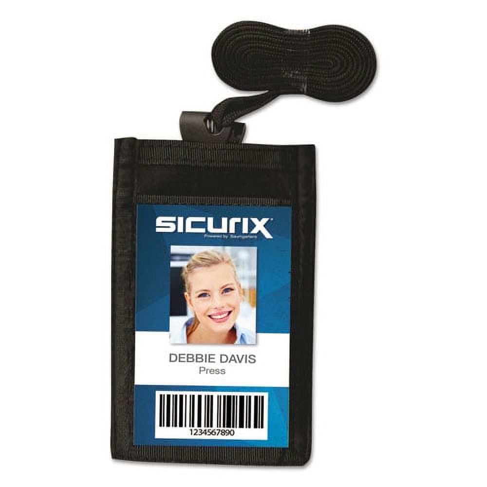 Baumgartens Sicurix ID Neck Pouch Badge Holders - Walmart.com