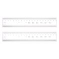 thumbnail image 1 of Unique Bargains 2pcs Film Flexible Ruler 20cm 0.1mm Scale with R Angle & Width Lines PET Plastic Folding Straight Ruler, 1 of 6