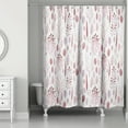 thumbnail image 2 of Creative Products Watercolor Leaves 4 71x74 Shower Curtain, 2 of 2