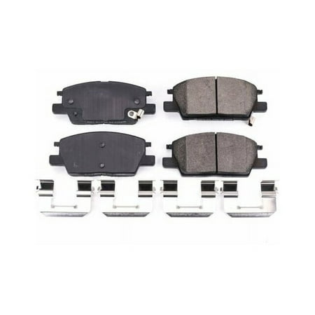 Rear Brake Pad Set - Compatible with 2017 - 2021 Chevy Bolt EV 2018 2019 2020
