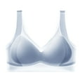 thumbnail image 2 of Chbgutlmr Jelly Bras for Women Wireless Seamless Full Coverage Smoothing Bras Casual Breathable Comfy Bralette, 2 of 3