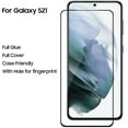 thumbnail image 2 of [3 Pack] Borz Screen Protector for Samsung Galaxy S21 (Fingerprint ID Compatible) Case Friendly Samsung Galaxy S21 Screen Protector Accessory TPU Clear Film, 2 of 3