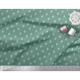 thumbnail image 3 of Soimoi Velvet Fabric Dot & Geometric Ethnic Print Fabric by The Yard 58 Inch Wide, 3 of 3
