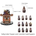 thumbnail image 3 of Decoraciones para fiesta de cumpleaños de Five Nights at Freddy's de Fnaf. Suministros para fiesta de juegos de terror. Incluye globos con pancarta de feliz cumpleaños., 3 of 3