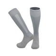 thumbnail image 1 of Calcetines de moda para hombre, de color liso, absorbentes del sudor, antideslizantes, con parte inferior de toalla por encima de la rodilla, de tubo alto, deportivos, de fútbol, de algodón para mujer, 1 of 2