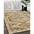 thumbnail image 2 of Ahgly Company Indoor Rectangle Traditional Dark Gold Brown Persian Area Rugs, 8' x 10', 2 of 6