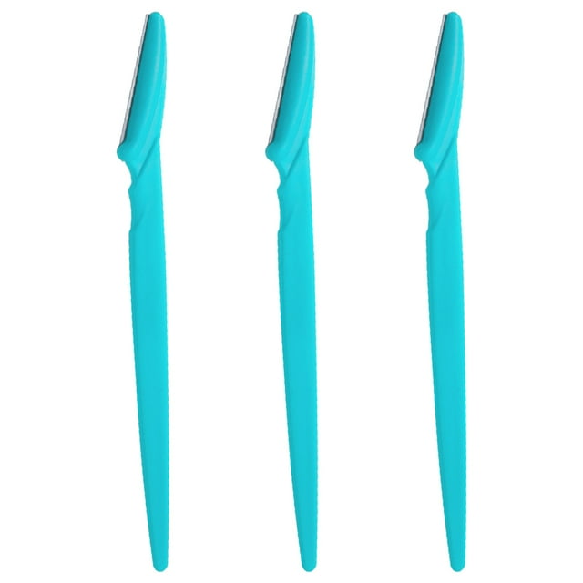 Dermaplaning Tool Eyebrow Razors for Women，Blade for Eyebrows and Peach