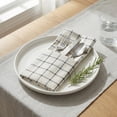 thumbnail image 4 of Unique Bargains 6Pcs Washable Restaurant Cloth Napkins White 16x12inch, 4 of 6