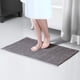 thumbnail image 5 of Alfombra de baño antideslizante alfombra de chenilla de microfibra de 50x80 cm para baño gris, 5 of 5