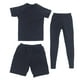 thumbnail image 1 of 1/6 Conjunto de ropa para deportiva Camiseta de Cortas y Pantalones Casual para Títeres - Negro, 1 of 8