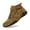 Khaki, variant on Men's Ankle Boots Barefoot Shoes Vogany Breathable Ergonomic Orthopaedic Footwear for Comfortable Outdoor Activities