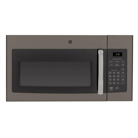 GE 30 inch OvertheRange Microwave Oven OnOff & 2Speed 300 CFM Venting in Slate