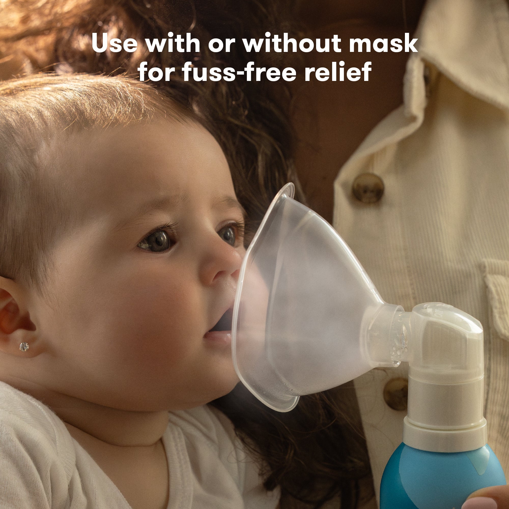 Frida Baby NoseFrida Saline Mist Nasal Inhaler, Allergy Relief and Congestion Relief for Babies + Kids