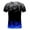 Blue, variant on Titcea Mens T-shirts Flame 3D Print Crew Neck Short Sleeve Shirts Loose Comfort Outdoor Casual T Shirts
