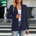 thumbnail image 2 of Vedolay Sweaters for Women Knit Cardigan Coats Oversized Fall Dressy Casual Jackets 2023 Blue,2XL, 2 of 5