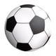 thumbnail image 1 of Naiovety Fútbol portátil de PVC inflable reutilizable y respetuoso con el medio ambiente 4. Hermoso y conveniente Deportes y aire libre fútbol (70 cm), 1 of 6