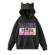 thumbnail image 1 of pop Huntrix Print Cat Ears Hoodie with De-mon Sweatshirt S-aja Movie Fashion Streetwear Long Sleeve Print Soft Sweatshirt S, 1 of 4