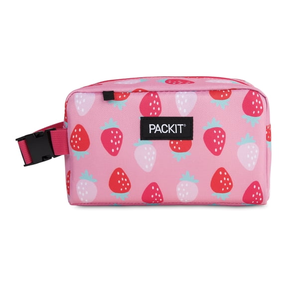 Packit Freezable Snack Box, Sweet Strawberry