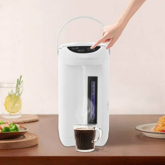 4L Hot Water Dispenser, 304 Stainless Steel Construction with 3 Water Modes, 750W Fast Heating and 24H Automatic Heat Preservation