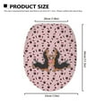 thumbnail image 6 of ZUXONGSY Dachshund Paw Toilet Lids Covers Soft Skin Friendly Toilet Protective Cover Fits Most Toilet Lids Washable Toilet Lid Seat Protector Cover Easy to Install Suitable for Bathroom, 6 of 6