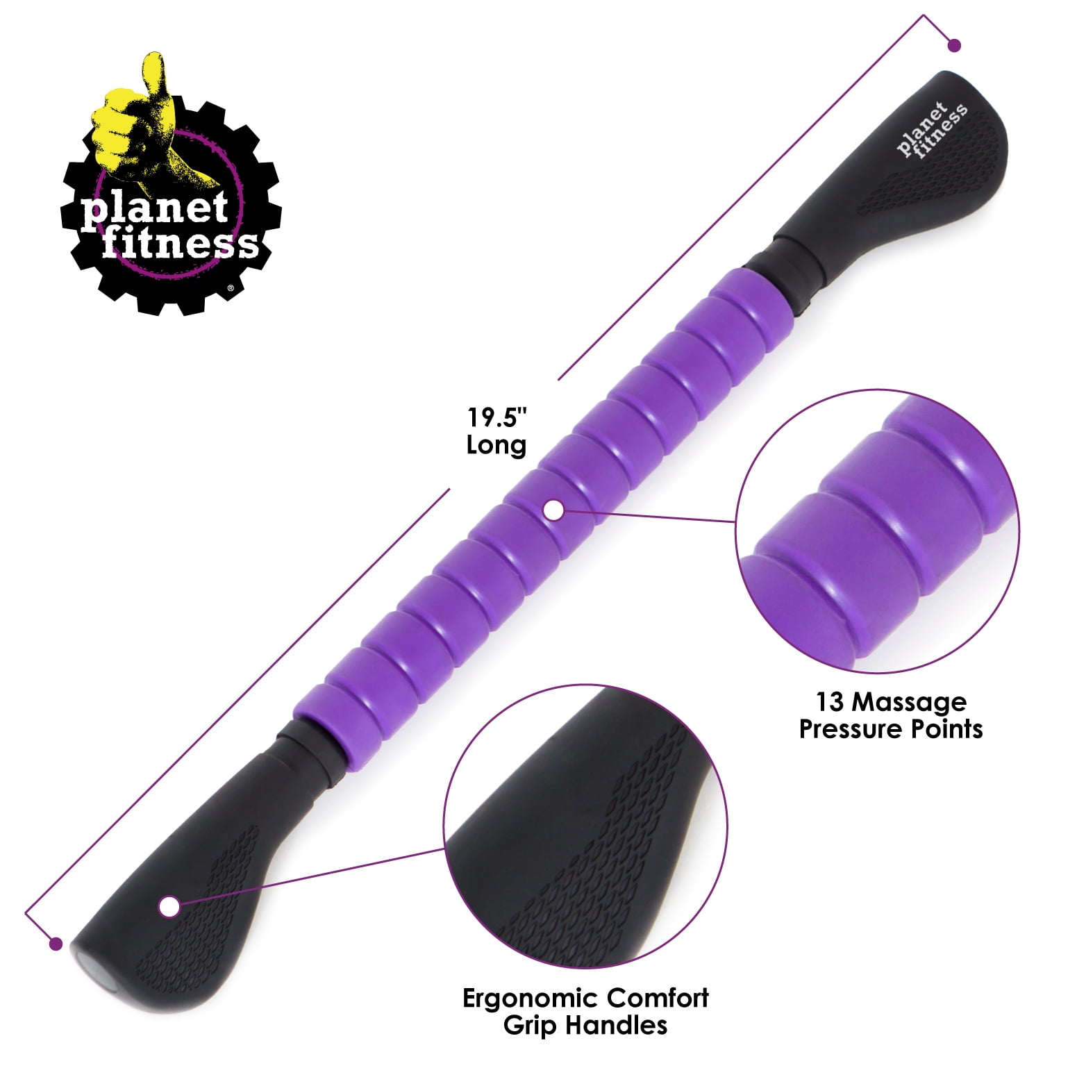 Planet fitness muscle massager foam outlet roller for deep tissue massage