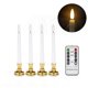 thumbnail image 2 of Velas, nuevas velas de ventana 3D que funcionan con pilas, velas con pilas intermitentes LED sin llama con función de vela/temporizador de control remoto-6 piezas ACTIVE Biensenido a ACTIVE, 2 of 3