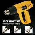 AIRTOON 2000W Heat Gun, Heavy Duty Soldering Hot Air Gun, Variable Temperature Control with 2