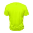 thumbnail image 3 of 2 Pack-High Visibility Short Sleeve T-Shirt Hi Vis Green Work Safety Shirts Size: Small, 3 of 5