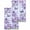 Lavender, variant on Purple Flowers Kitchen Dish Towels for Drying Dishes Set of 2, Butterfly Spring Floral Watercolor Farmhouse Waffle Weave Microfiber Hand Tea Bathroom Towels Quick Dry & Absorbent Towel 15.7x23.6