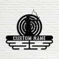 thumbnail image 5 of Handmadetneonsign Archery Medal Hanger Metal Wall Art Light, Archery Metal Sign Wall Decor, Archery Player Metal Decor, 5 of 5
