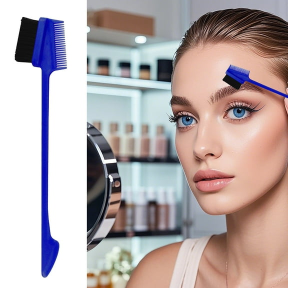 Hair Edge Brush Double Control Styling Comb Combo Smooth Grooming Tool For Women Edge Back Brushing Hair Set