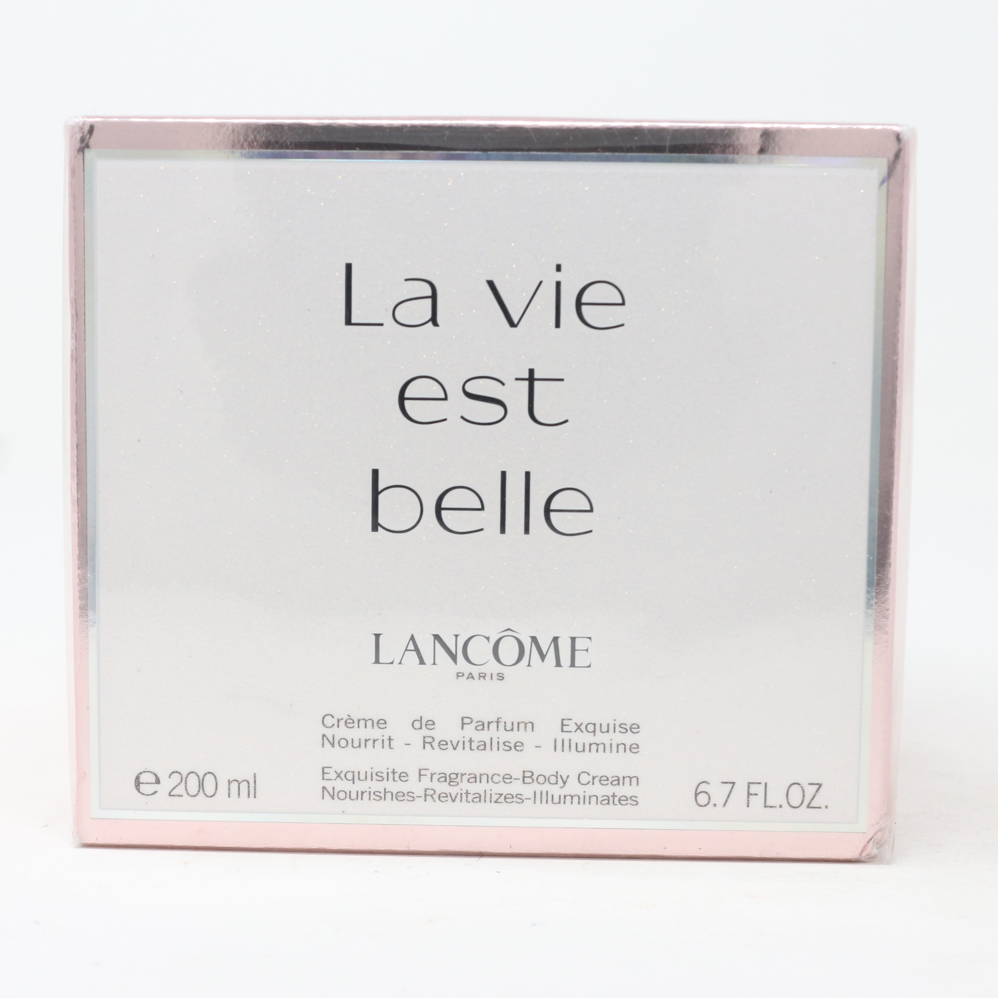 opening Trek Opera Lancome La Vie Est Belle Fragrance Body Cream 6.7oz/200ml New With Box -  Walmart.com
