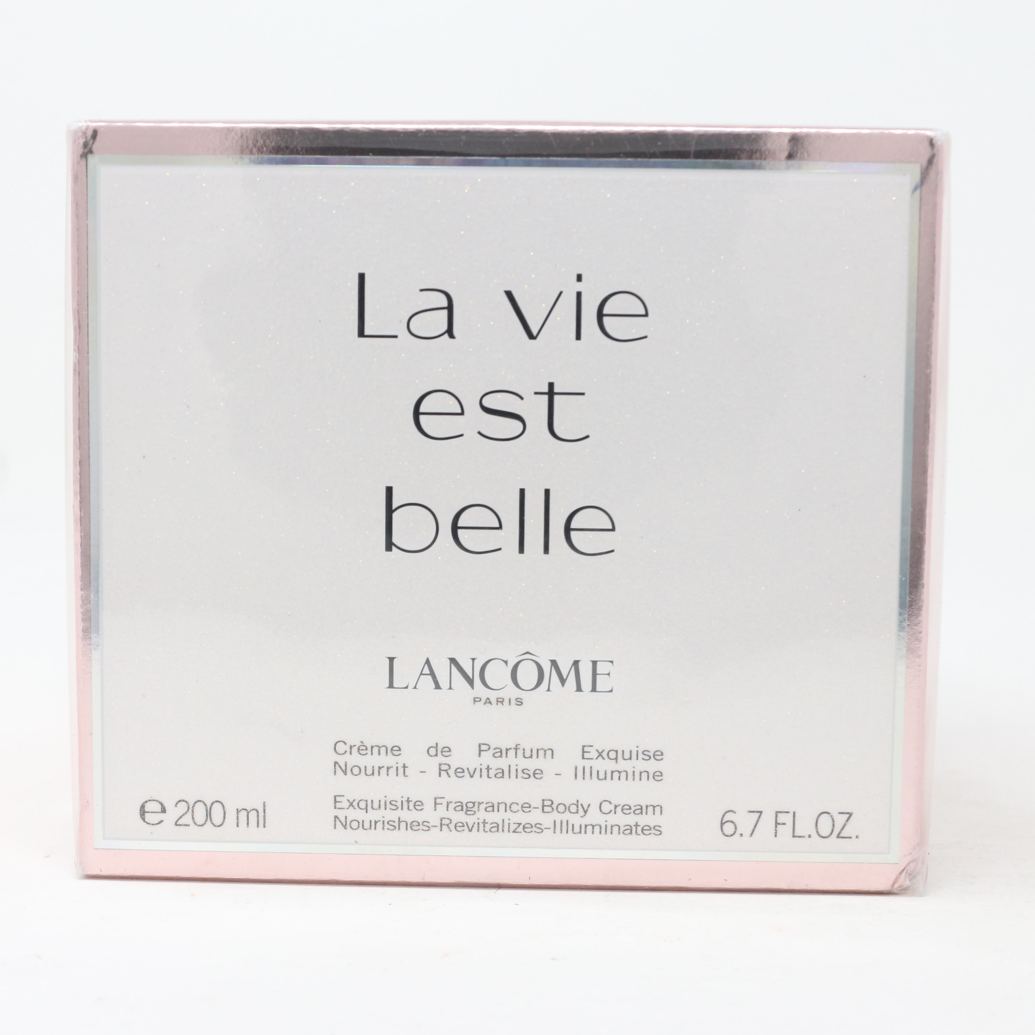 La Vie Est Belle Fragrance Body Cream 6.7oz/200ml New With Box