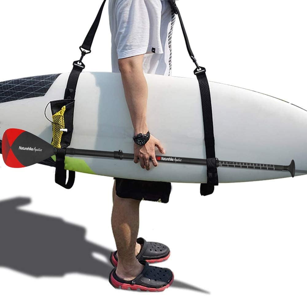 Heavy Duty SUP Carry Shoulder Strap Paddle Long Board Surfboard Carrier 