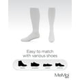 thumbnail image 6 of MeMoi Men's Durable & Soft Modal Rib Socks - Mens - Male (9-11, White), 6 of 10