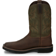 thumbnail image 3 of Justin Men's Driller Western Work Boot Soft Toe - SE4687 11.5 EE  US, 3 of 7