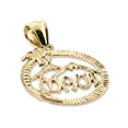 thumbnail image 4 of 14K Gold Maui in Circle Charm, 4 of 5