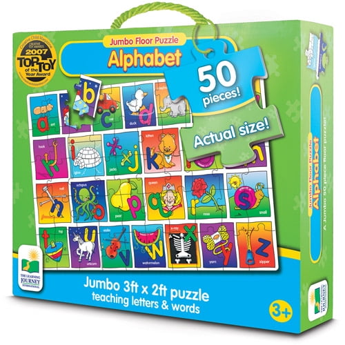 Multi The Learning Journey International The Learning Journey 436318 Jumbo Alphabet Floor Puzzles
