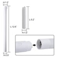 thumbnail image 5 of MingBright 12.6'' LED Rechargeable Battery Interior Under Cabinet Light With Switch, Include 58.26" USB Cable, 6000K Day Light White, For Study, Kitchen, Living Room Counter Shelf Bookcase Closet, 5 of 10