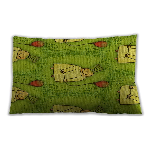 Ahgly Company Indoor Rectangular Contemporary Lumbar Throw Pillow, 13 inch by 19 inch