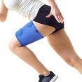 thumbnail image 2 of CSChome Leg Brace Leg Compression Sleeve Brace with Fastener Non-Slip Adjustable Pain Relief Leg Guard Sports Accessories, 2 of 7