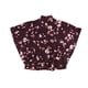 thumbnail image 2 of Alfani Womens Pleated Cape Sleeve Shell Blouse, dkpurple, XS, 2 of 2
