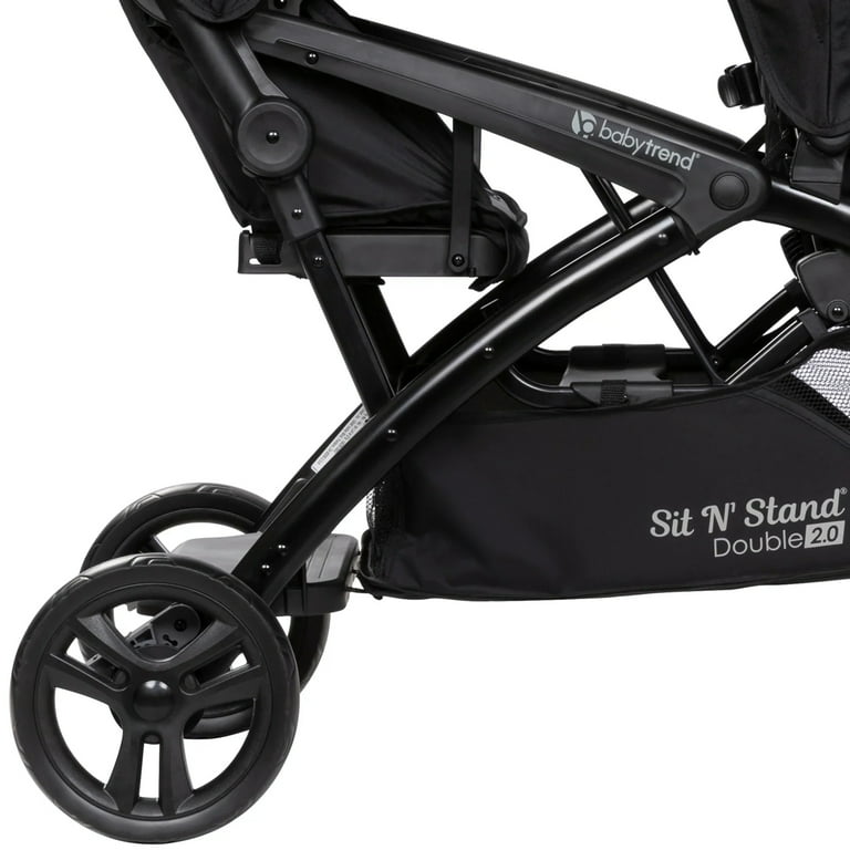 Baby trend sit and cheap stand double stroller wheel replacement