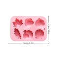 thumbnail image 3 of 6 Cavity Thanksgiving Pumpkin and Maple Leaf Silicone Mold, for Chocolate, Candy, Cookies, Cake and Fall Holiday Kitchen Crafts, 3 of 7