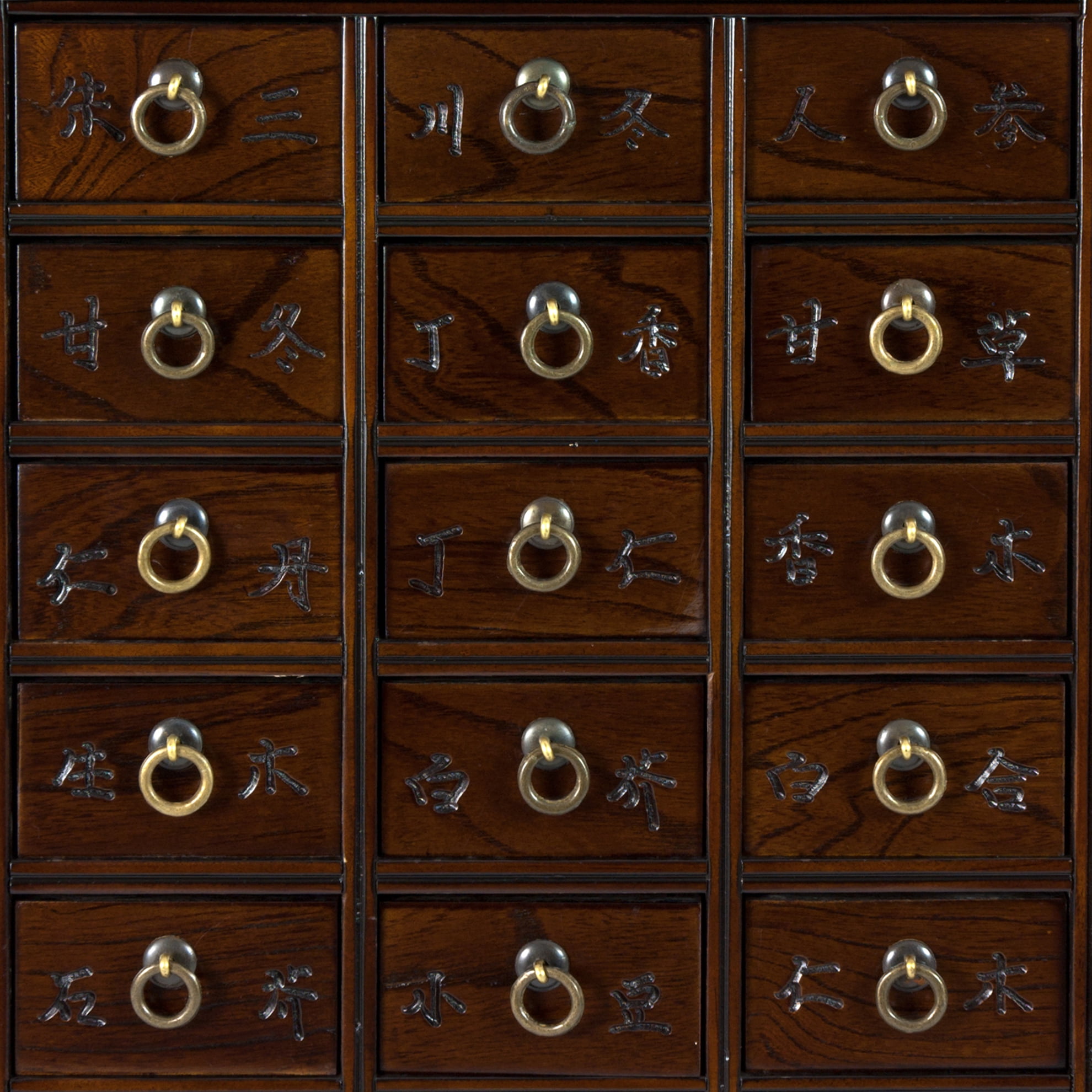 31" Korean 18 Drawer Herbal Medicine Apothecary Chest