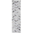 thumbnail image 2 of SAFAVIEH Abstract Alana Geometric Runner Rug, Gray, 2'3" x 8', 2 of 12